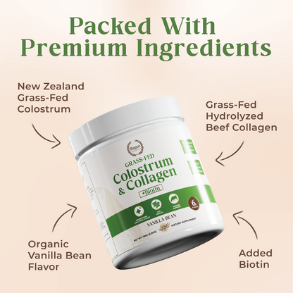 Grass-Fed Colostrum & Collagen Powder